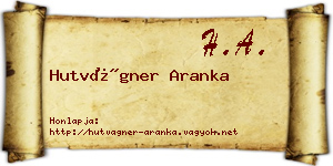 Hutvágner Aranka névjegykártya